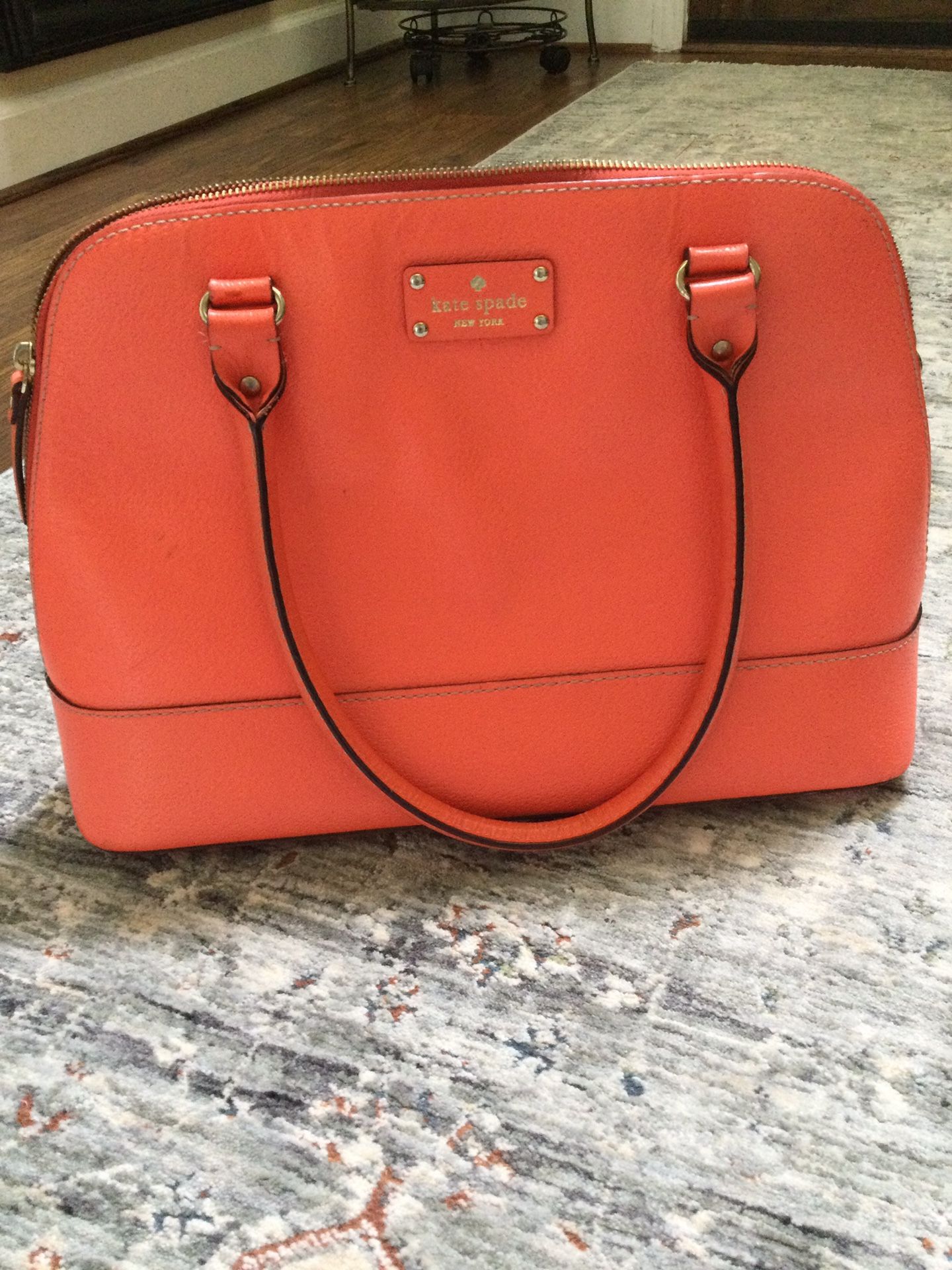 Kate Spade Orange Handbag