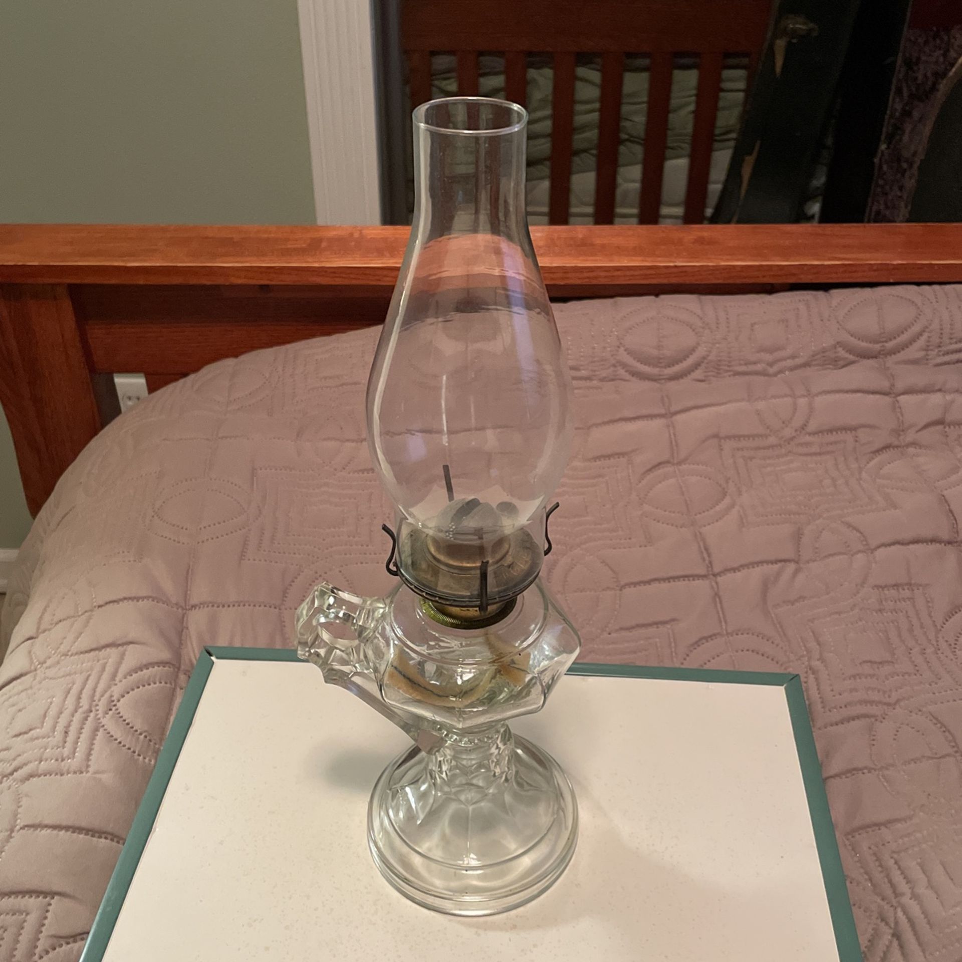 Antique Oil Lamp