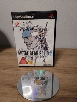 Metal Gear Solid 2: Sons of Liberty PlayStation 2 PS2 Japan Import