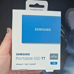 Samsung Portable SSD T7 The 1TB