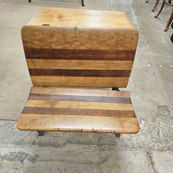 Antique School Desk