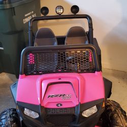 Peg Perego Polaris Ranger RZR 900 12-Volts Battery-Powered Ride-on, Pink
