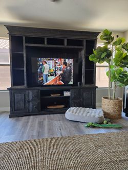 Potato barn entertainment center