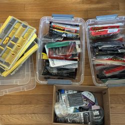 Fishing baits, lures, Tackle, Gear