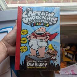 Captain Underpants Set Books 1-3