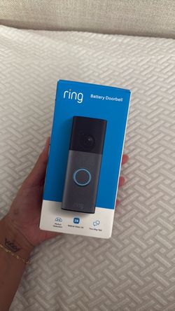 Ring Battery Doorbell 2K (brand new in box, never opened)