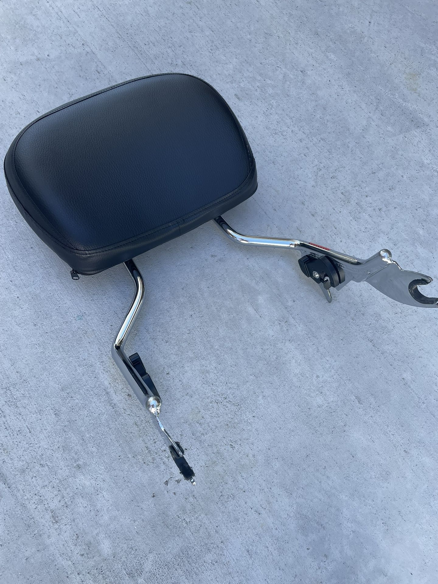 Removable Backrest For Harley Davidson 