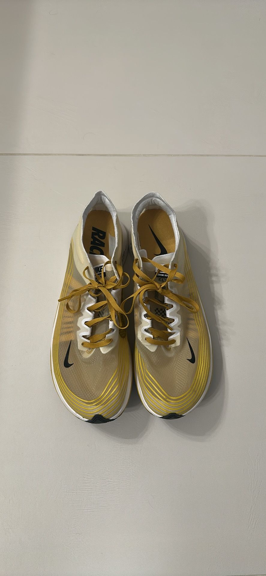 Nike Zoom Fly Dark Citron size 11.5.