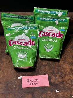 Cascade Original Dishwasher Pods 25-Count