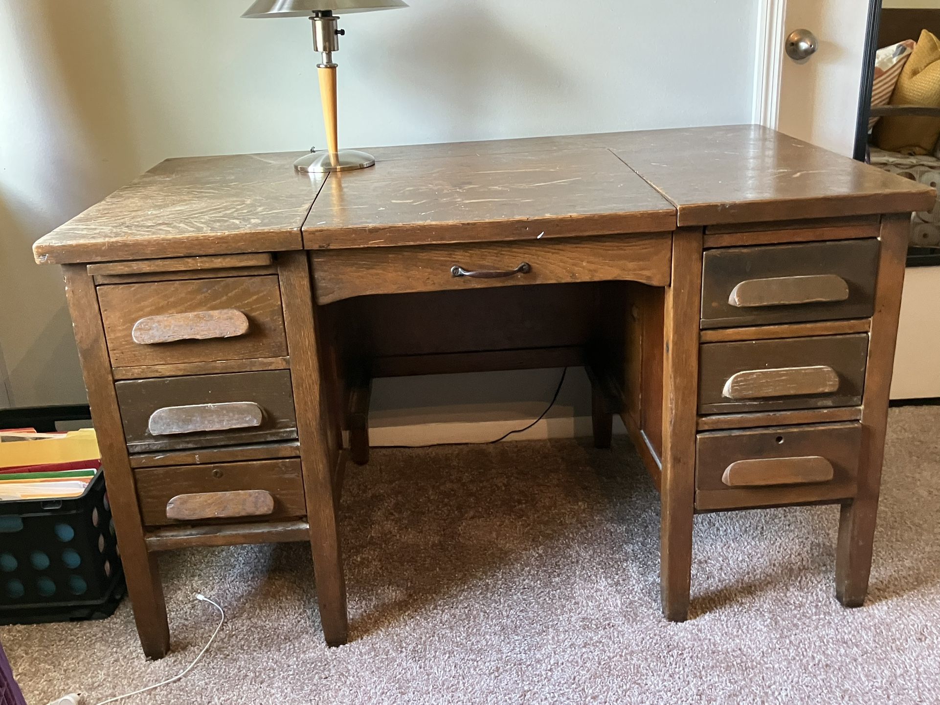 Antique Typewriter Desk