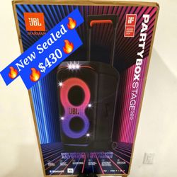 🔥PartyBox Stage 320 JBL🔥$430 Cada Una/ Precio Firme🔥Original JBL