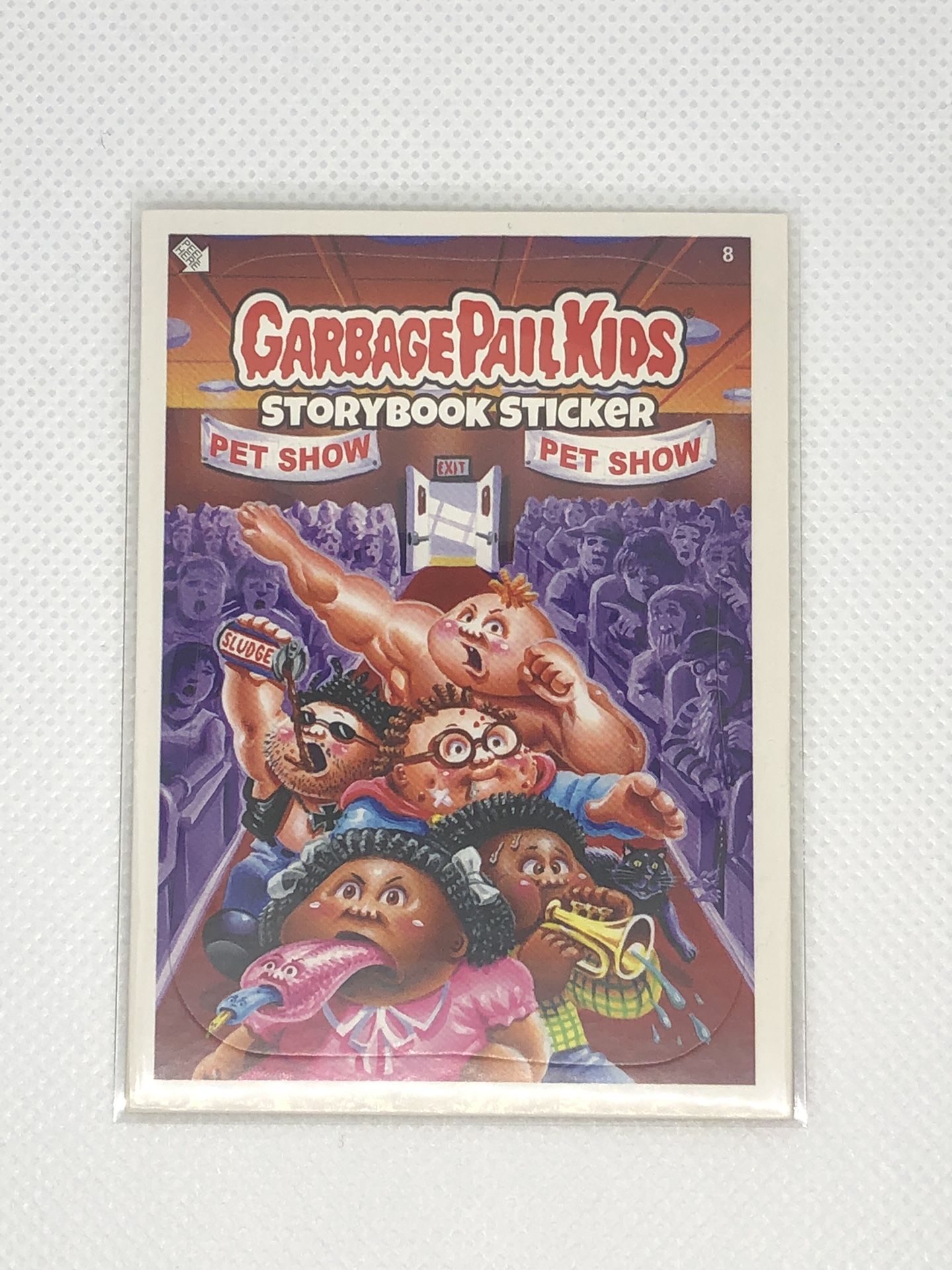 2020 Topps Garbage Pail Kids 35th Anniversary Storybook Sticker #8 