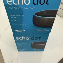 Echo dot accepting offers