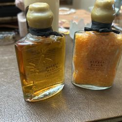 Ginger Peach Bath Foam And Bath Salt 