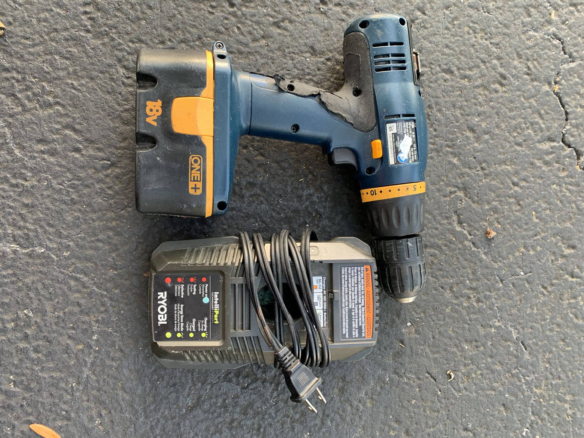 Drill with charger