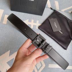 YSL Women’s Belt With Box 2025 New 