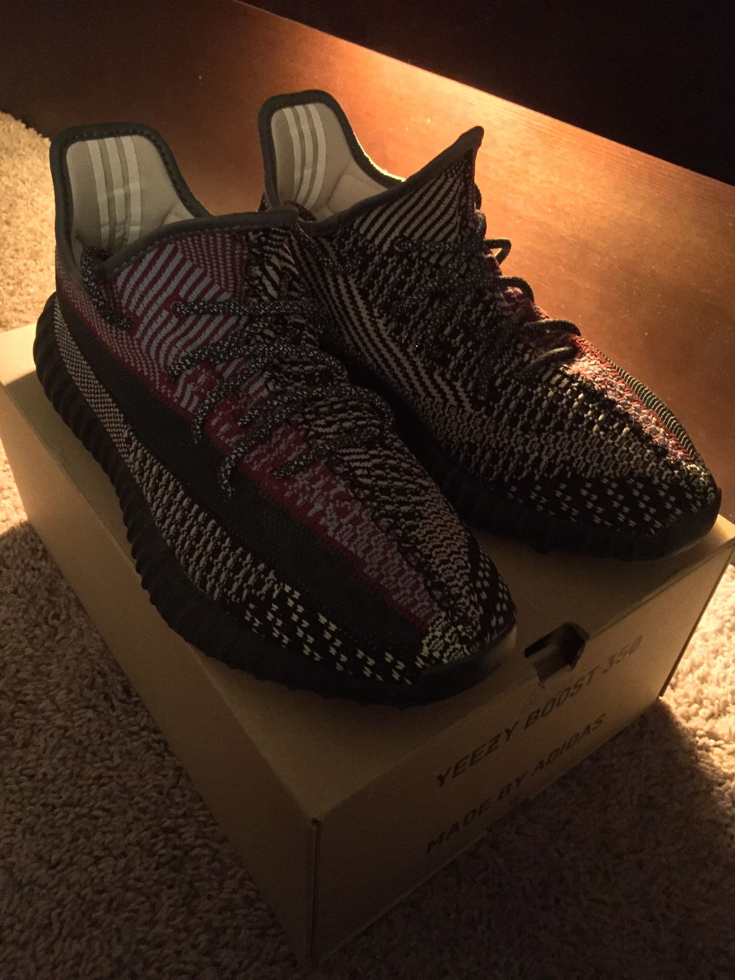 Adidas Yeezy yecheil non reflective 350 V2 size 10