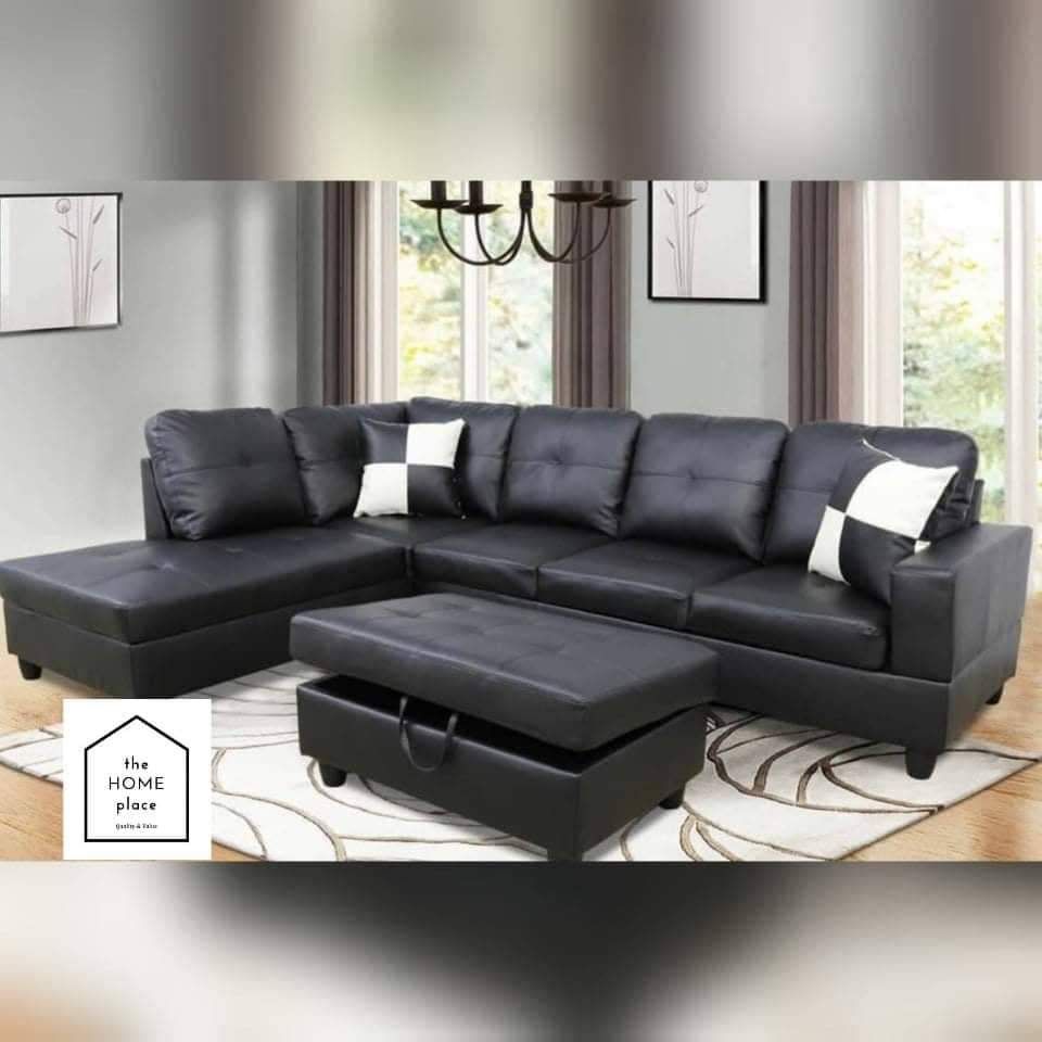 Huge Sale!!! Brand New Sectional With FREE Ottoman In Stock NOW!!!