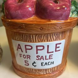 Apple Cookie Jars