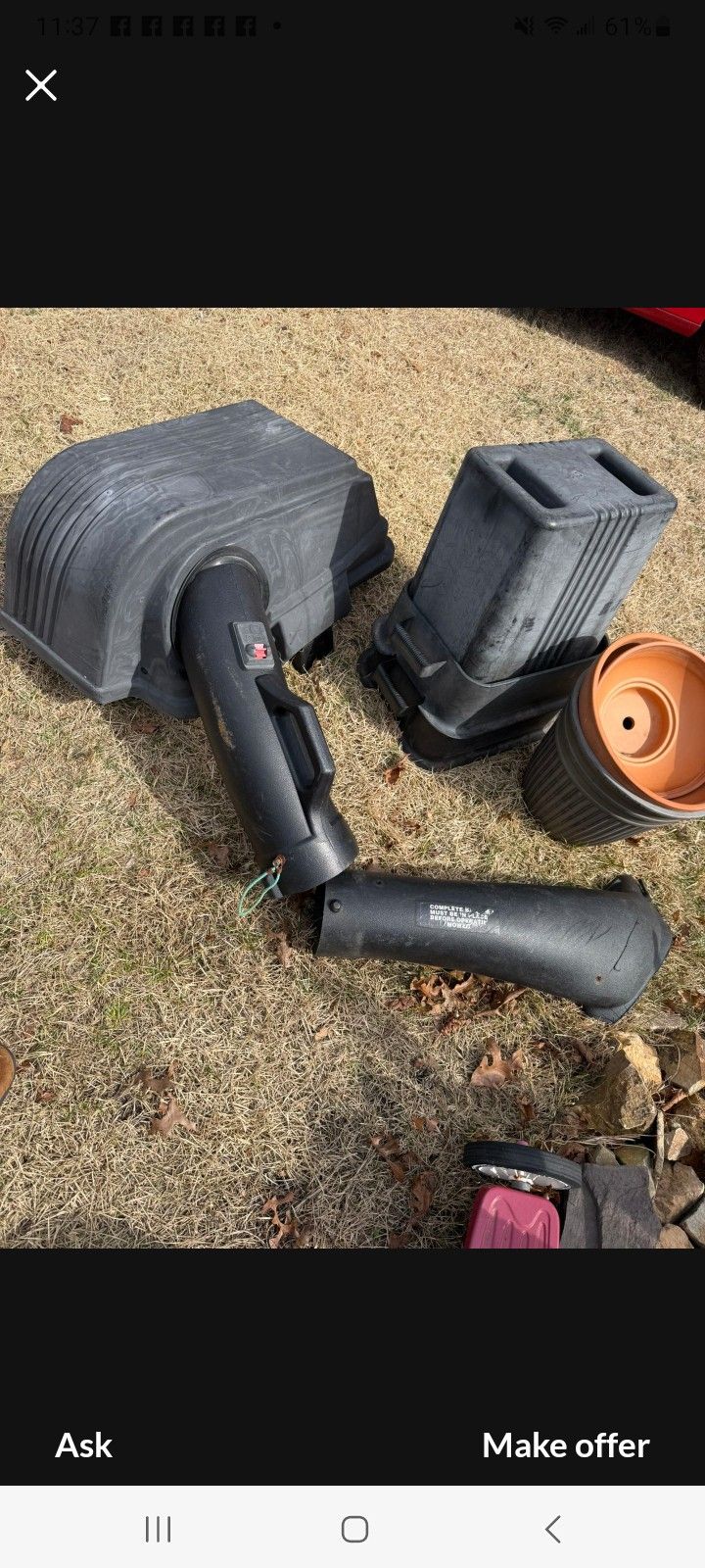 Riding Mower Bag. John Seere Craftsman