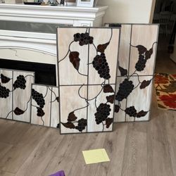 stained glass panels