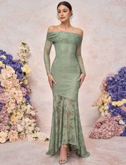 Sage Green Dress 👗