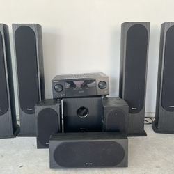 Pioneer Elite 7.1 Surround System 