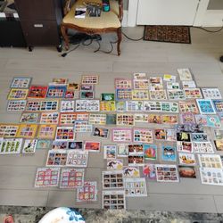 International Disney Stamp Page Art