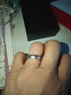 Silver Band Ring
