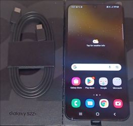 SAMSUNG GALAXY S22 PLUS 5G 128GB ANDROID NEW IN BOX CLEAN IMEI UNLOCKED FOR T-MOBILE METRO AT&T CRICKET BOOST TELCEL MEXICO TIGO CLARO MOVISTAR BELIZE