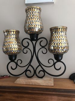 Fancy candle holder