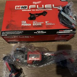 M18 FUEL 18V  Brushless Cordless 4-1/2 in./6 in. Grinder with Paddle Switch