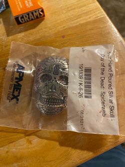5oz Silver Bullion Skull Day Of Dead