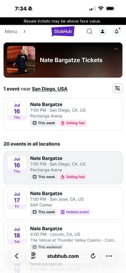Nate Bargatze tickets