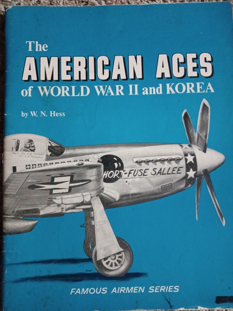 "The American Aces of WWII & Korea"  1968 Magazine 