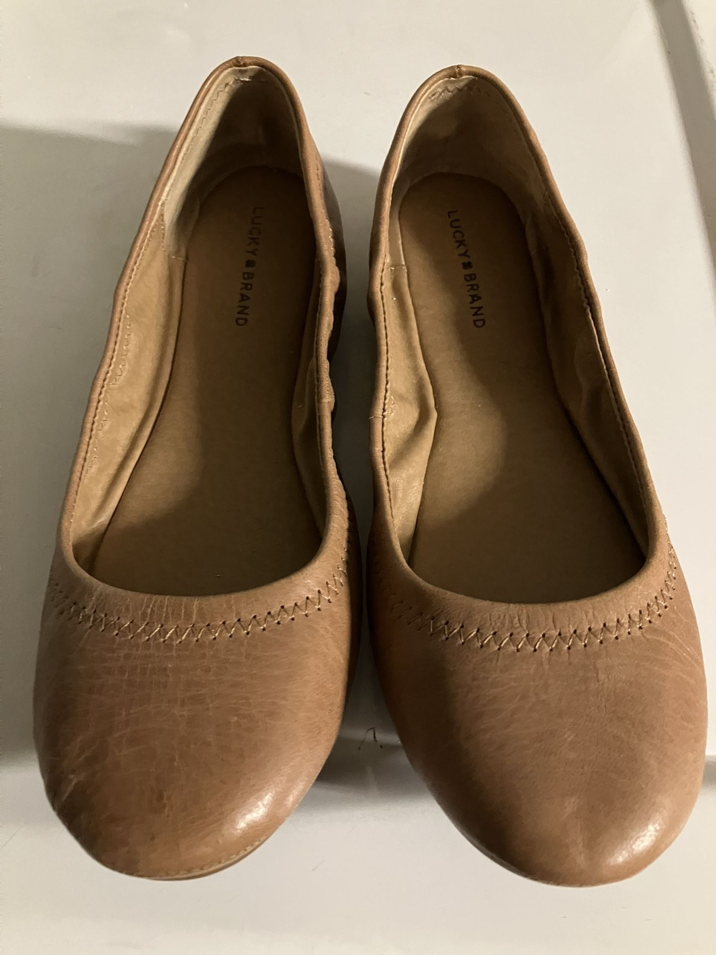 Lucky Brand Leather Flats 
