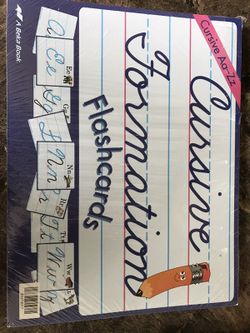 Abeka cursive writing cards new in packaging