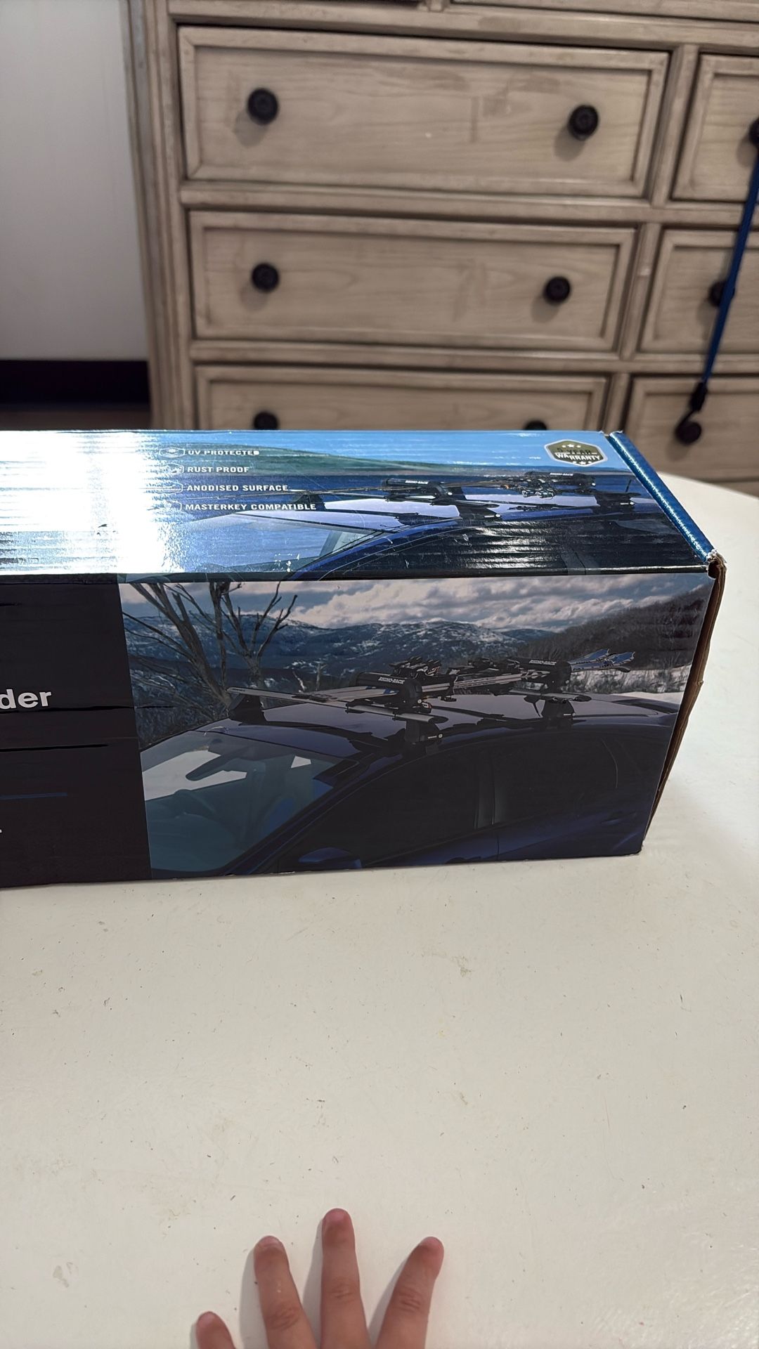 Ski Carrier Fishing Rod Holder