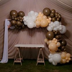 Backdrop Balloon Garland