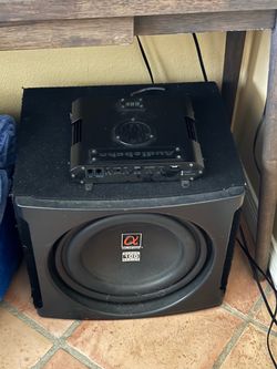 Subwoofer 12” with amp