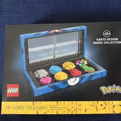 Lego Pokémon badges