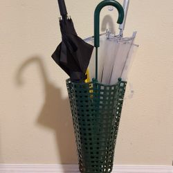 Iron Umbrella holder in the shape of an umbrella