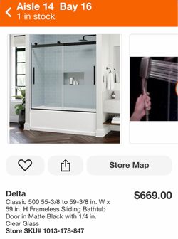 Bathtub shower doors