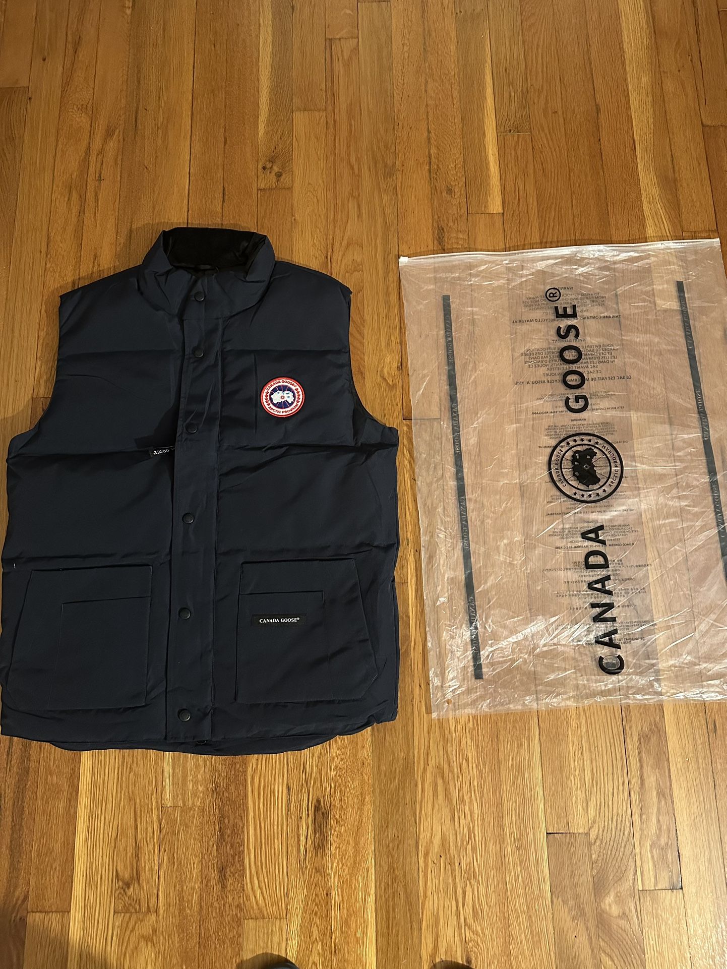 Canada Goose Vest Expedition Parka Navy