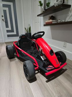 Red Go Kart Electric