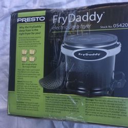 Fry daddy Electric Deep Fryer PRESTO Brand for Sale in Los Angeles, CA -  OfferUp