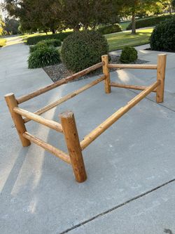 Cedar Lodge Pole Bed Frame
