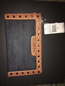Michael Kors Zip Clutch/ Wristlet