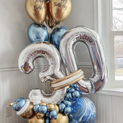 Birthday balloons 