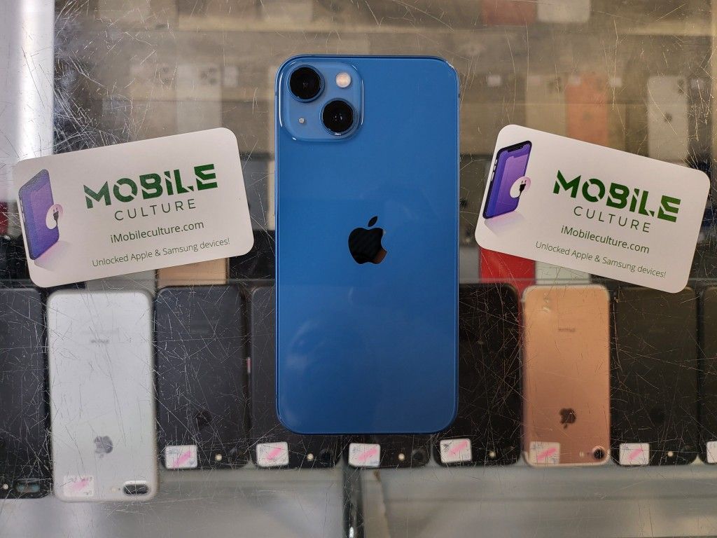 Unlocked Blue iPhone 13 128gb (90 Day Same As Cash Financing Available)
